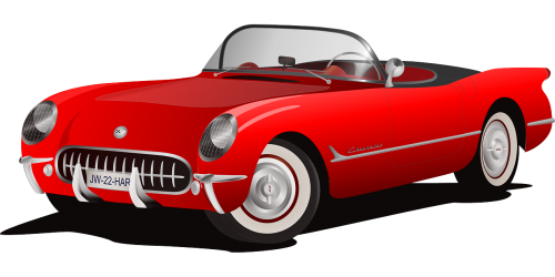 car red cabriolet