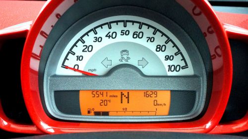 car speedometer dashboard