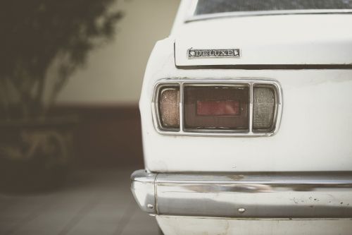 car classic close-up
