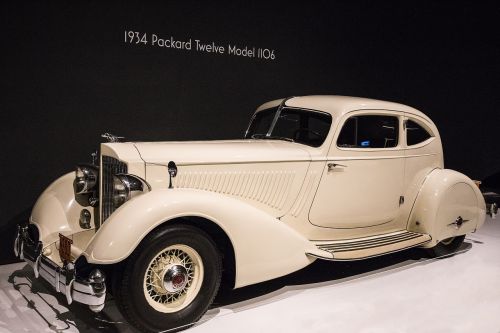 car 1934 packard twelve model 1106 art deco