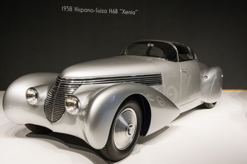 car 1938 hispano-suiza h6b xenia art deco