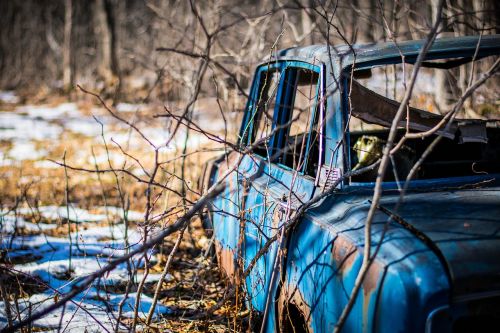 car rust old