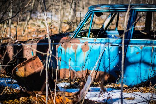 car rust old