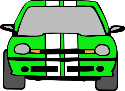 car vehicle green
