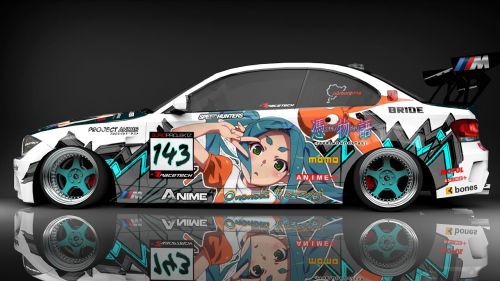 car anime modification