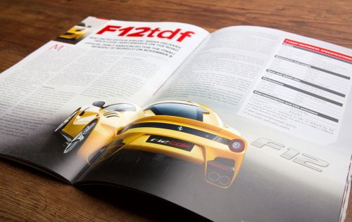 car magazine print