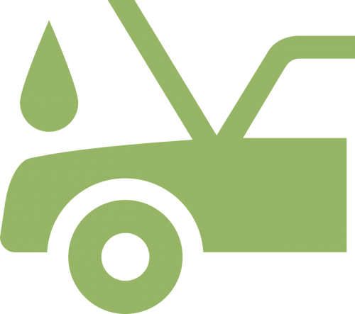 car green oil