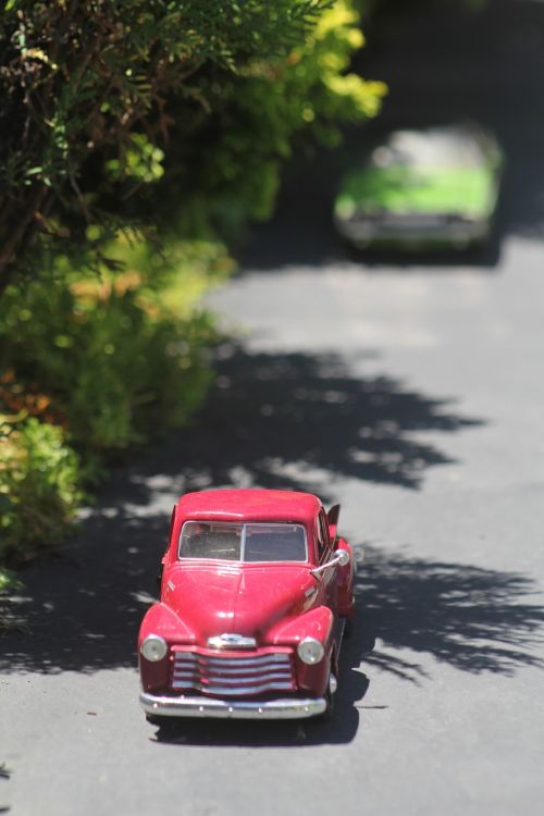 car miniature old cars