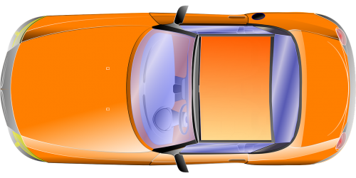 car vehicle orange