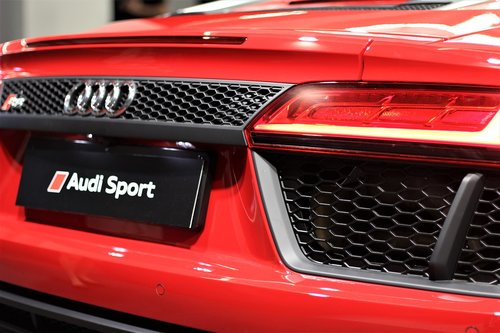 car  audi sport rs4 quattro  auto show zagreb 2018