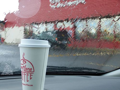 car trip coffee