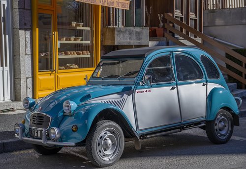 car  2cv  oldtimer