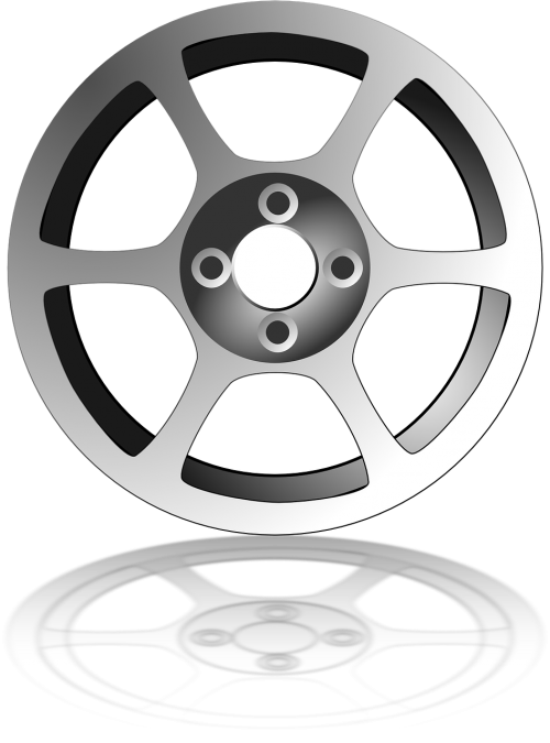 car wheel chrome