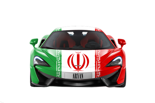 car  mclaren  iran