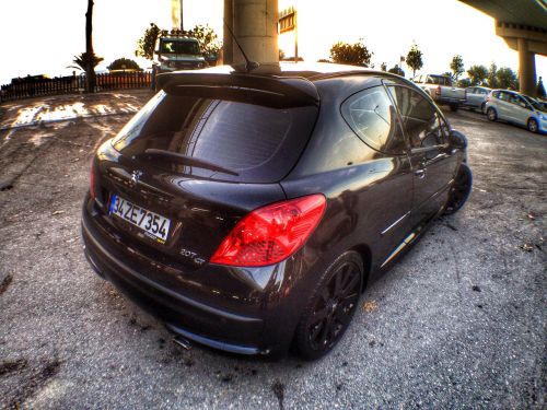 car peugeot black