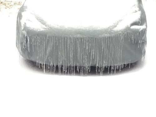 car winter ice