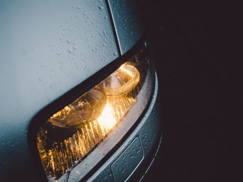car headlight automobile