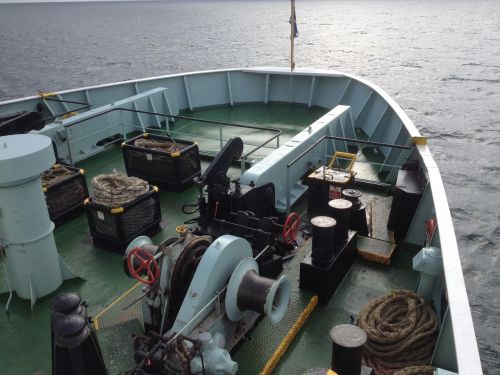 car ferry bow winch