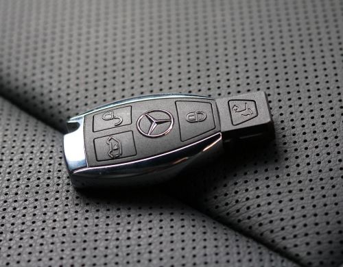 car keys interior leather