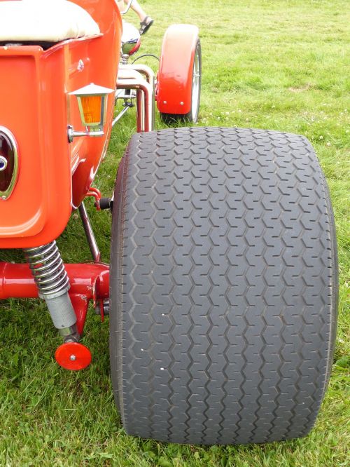 car tyres hot-rod exhibition