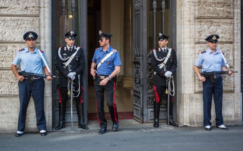 carabinieri honor guard rome
