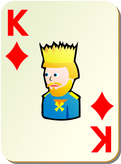 card diamonds king