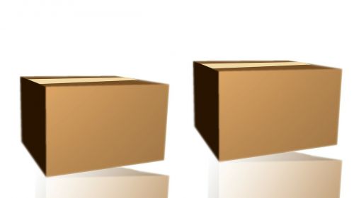 cardboard boxes move