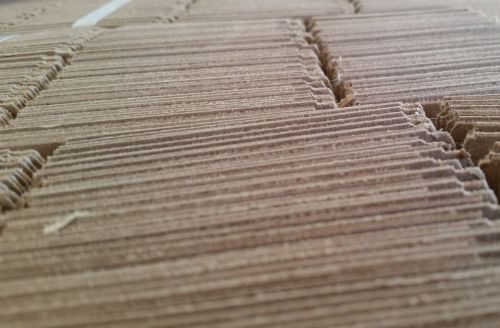 cardboard perspective texture