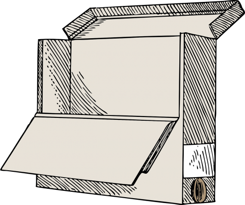 cardboard box office equipment