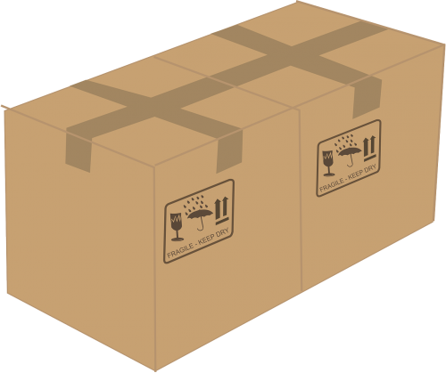 cardboard box cardboard box