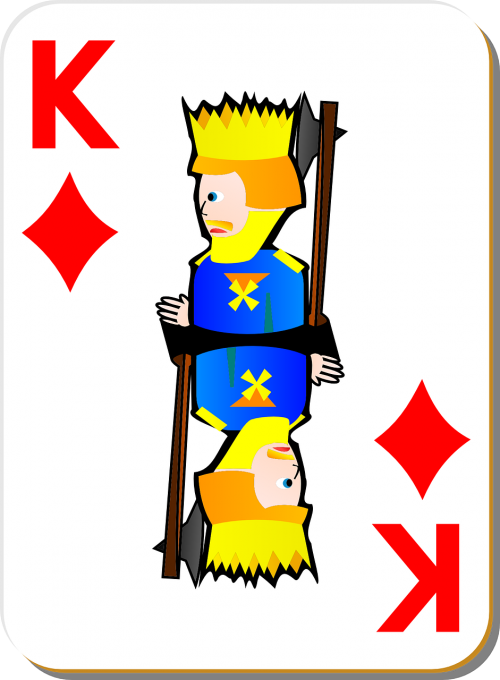 cards king playing card