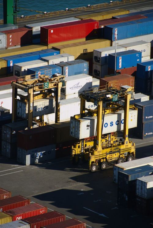 cargo shipping port