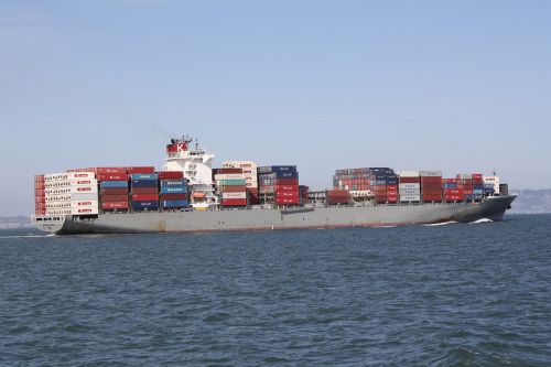 cargo ship san francisco bay