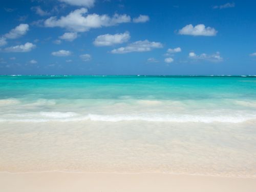 Caribbean Beach And Sky