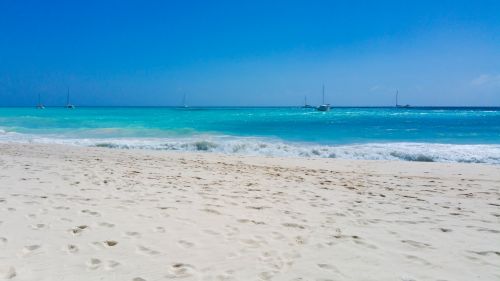 Caribbean Beach And Sky