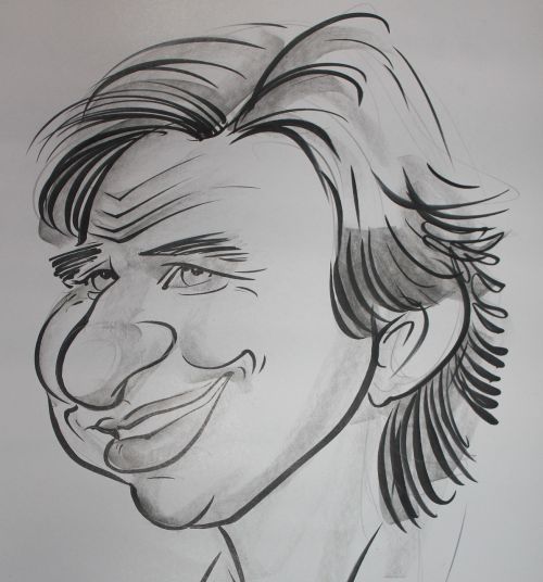 caricature portrait drawing