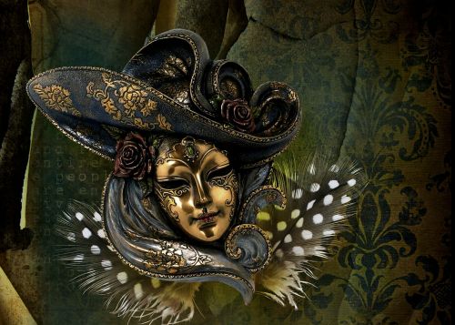 carneval venetian mask