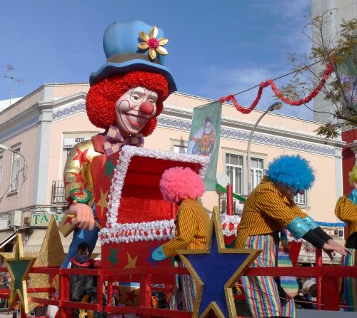 carnival clown parade
