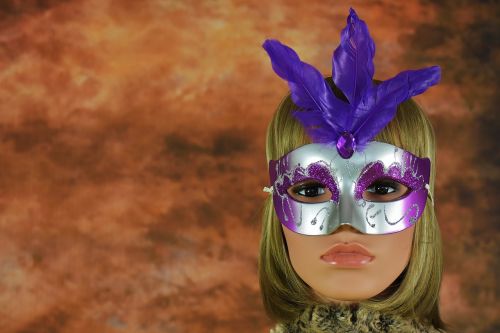 carnival mask woman