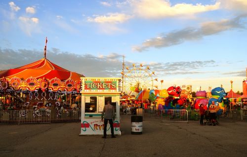 carnival festival carousel