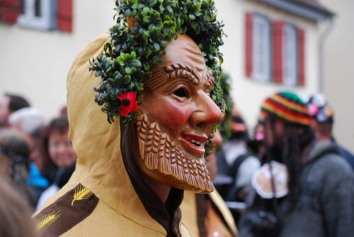 carnival shrovetide mask