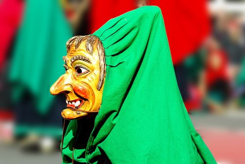 carnival the witch mask