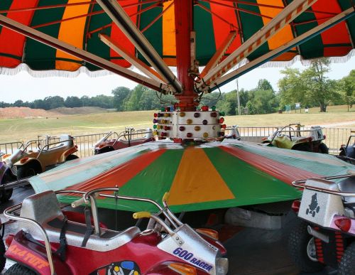 carnival ride carousel cars