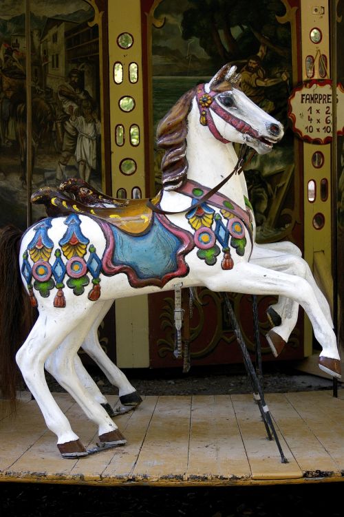 carousel horse children