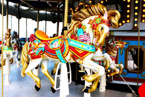 carousel horse merry-go-round