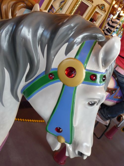 carousel horse children