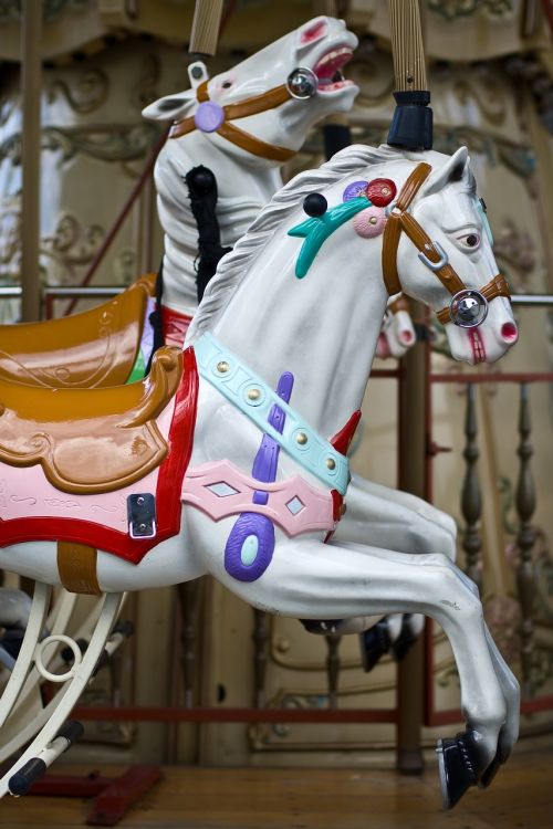 carousel horses color