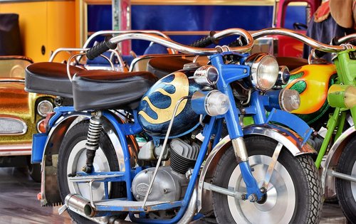 carousel  motorcycle  children motorcycle