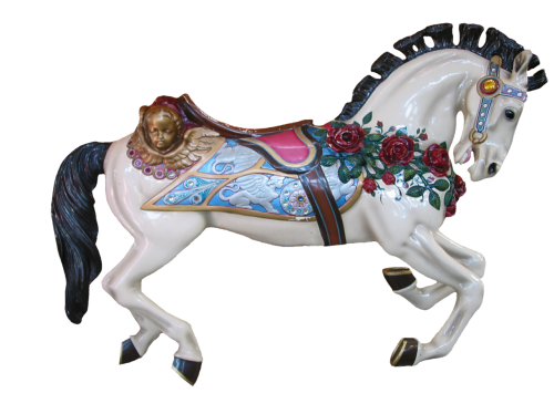 carousel horse carousel horse
