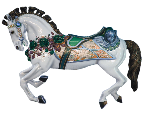 carousel horse carousel horse